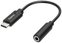 Produktbild: hama 00200318 Audio-Adapter, USB-C-Stecker - 3,5-mm-Klinke-Buchse, Stereo