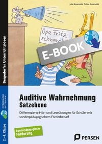 Produktbild: Auditive Wahrnehmung - Satzebene