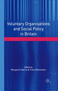 Produktbild: Voluntary Organisations and Social Policy in Britain