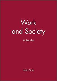 Produktbild: Grint, K: Work and Society