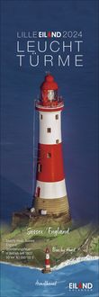 Bild vom Artikel Leuchttürme Lesezeichen & Kalender 2024. Eiland-Leuchtturm-Kalender mit 12 Farbfotos und Satellitenkarten. Kleiner Kalender 2024 mit Lesezeichen zum vom Autor 