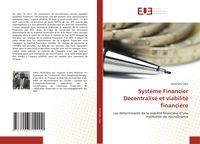Produktbild: Syst&egrave;me Financier D&eacute;centralis&eacute; et viabilit&eacute; financi&egrave;re