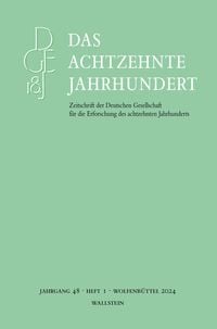 Produktbild: Das achtzehnte Jahrhundert 48/1