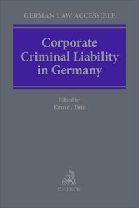 Produktbild: Corporate Criminal Liability in Germany