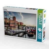 Produktbild: CALVENDO Puzzle St. Pauli | 1000 Teile Lege-Gr&ouml;&szlig;e 64x48cm Foto-Puzzle f&uuml;r gl&uuml;ckliche Stunden