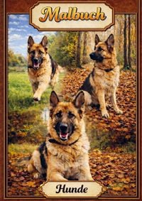 Produktbild: Malbuch, Hunde