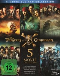 Bild vom Artikel Pirates of the Caribbean 1-5 Box  [5 BRs] vom Autor Johnny Depp