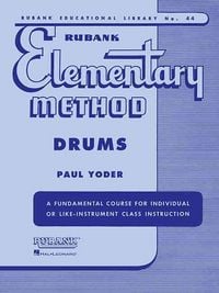 Produktbild: Rubank Elementary Methods Drums Beginner Drum Method Book for Students and Teachers Concert Band Percussion Study Guide for Lessons Rhythm Training and Skill Development