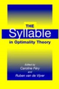 Produktbild: Syllable in Optimality Theory