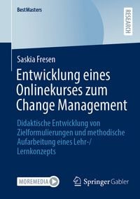 Produktbild: Entwicklung eines Onlinekurses zum Change Management