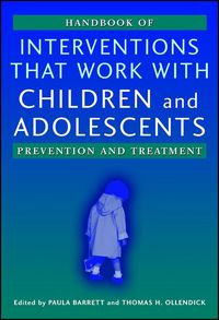 Produktbild: Handbook of Interventions that Work with Children and Adolescents
