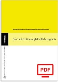 Produktbild: Das Lieferkettensorgfaltspflichtengesetz (LkSG) (E-Book-PDF)