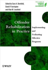 Produktbild: Offender Rehabilitation in Practice