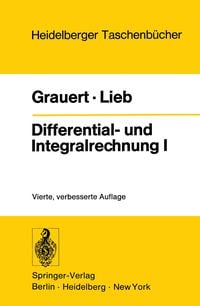 Produktbild: Differential- und Integralrechnung I