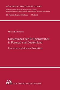 Produktbild: Dimensionen der Religionsfreiheit in Portugal und Deutschland