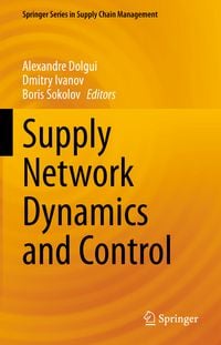 Produktbild: Supply Network Dynamics and Control