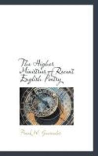 Produktbild: The Higher Ministries of Recent English Poetry