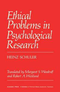Produktbild: Ethical Problems in Psychological Research