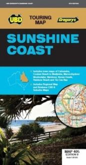 Produktbild: UBD Gregory's: Sunshine Coast Map 405 9th