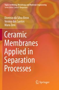 Produktbild: Ceramic Membranes Applied in Separation Processes
