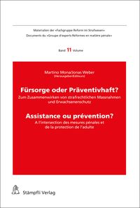 Produktbild: Fürsorge oder Präventivhaft? Assistance ou prévention?