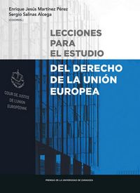 Produktbild: Lecciones para el estudio del derecho de la Uni&oacute;n Europea
