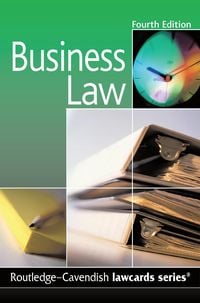 Produktbild: Cavendish: Business Lawcards