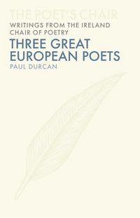 Produktbild: Three European Poets