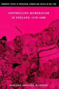 Produktbild: Controlling Misbehavior in England, 1370 1600