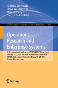 Produktbild: Operations Research and Enterprise Systems