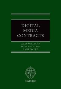 Produktbild: Williams, A: Digital Media Contracts