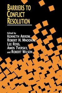 Produktbild: Barriers to Conflict Resolution