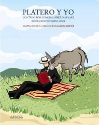 Produktbild: Platero y yo contado por Concha L&oacute;pez Narv&aacute;ez