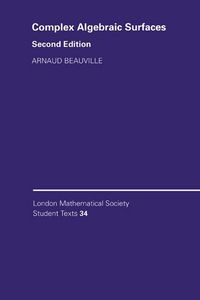 Produktbild: Complex Algebraic Surfaces