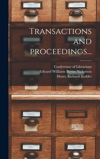 Produktbild: Transactions and Proceedings...