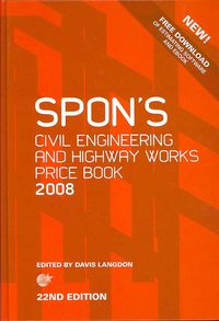 Produktbild: Langdon, D: Spon's Civil Engineering and Highway Works Price
