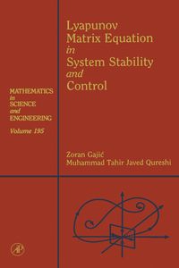 Produktbild: Lyapunov Matrix Equation in System Stability and Control