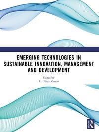 Produktbild: Emerging Technologies In Sustainable Innovation, Management and Development