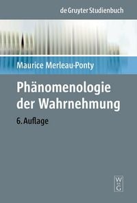 Produktbild: Ph&auml;nomenologie der Wahrnehmung