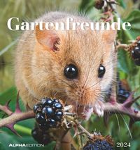 Bild vom Artikel Gartenfreunde 2024 - Postkartenkalender 16x17 cm - Tiere - zum Aufstellen oder Aufhängen - Monatskalendarium - Gadget - Mitbringsel - Alpha Edition vom Autor 
