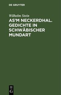 Produktbild: As'm Neckerdhal. Gedichte in schw&auml;bischer Mundart