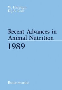 Produktbild: Recent Advances in Animal Nutrition