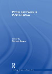 Produktbild: Power and Policy in Putin's Russia