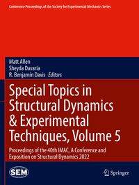 Produktbild: Special Topics in Structural Dynamics & Experimental Techniques, Volume 5