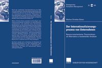 Produktbild: Der Internationalisierungsprozess von Unternehmen
