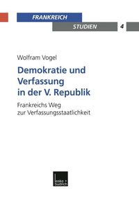 Produktbild: Demokratie und Verfassung in der V. Republik