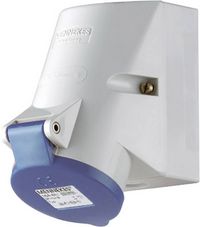 Produktbild: MENNEKES TwinCONTACT 1720 CEE Wandsteckdose 16 A 3polig 230 V 1 St.