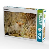 Produktbild: CALVENDO Puzzle Silber&auml;ffchen | 1000 Teile Lege-Gr&ouml;&szlig;e 64x48cm Foto-Puzzle f&uuml;r gl&uuml;ckliche Stunden