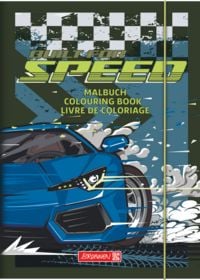 Produktbild: Brunnen Ausmalbuch Fast Wheels