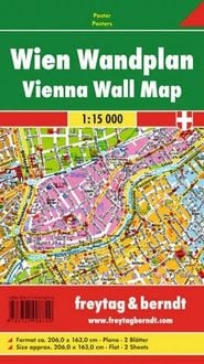 Produktbild: freytag & berndt Poster Wien Wandplan 1:15.000